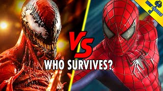 Carnage Sony vs SpiderMan Raimi  Who Would Win  Featuring CRISISCOMICS [upl. by Rodrigo]