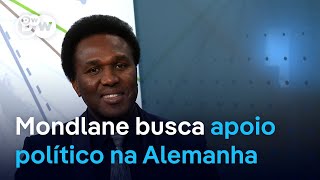 Mondlane em Berlim quotMoçambicanos não vão aceitar roubalheiraquot [upl. by Nylyram]