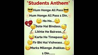 Pov Student Anthem XMSaurav belvis shorths funny [upl. by Silloc]