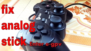 Enter gamepad  Fix analog stick  how to fixlagging analog stick [upl. by Karyl]