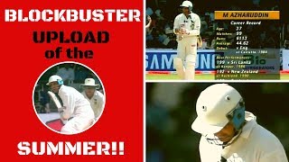 Azharuddin Batting for the LAST TIME in Test Cricket  Azhars Last Test Innings  Bangalore 2000 [upl. by Assila]