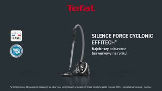 TEFAL SILENCE FORCE TW7976  NAJWYŻSZA SKUTECZNOŚĆ ODKURZANIA I WYSOKA EFEKTYWNOŚĆ ENERGETYCZNA [upl. by Kipp]