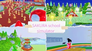 Top 4 Amazing locations in SSS Sakura school simulator [upl. by Hofstetter255]