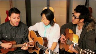 Ho Hey  The Lumineers Cover Video by Kina Grannis ft Hunter Hunted [upl. by Ocihc153]