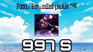 【SDVX EG コナステ】Fαtα∠ Ent∠mEnt MXM 19 997 [upl. by Ahsenat300]