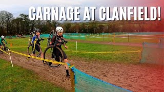 Battling For The WIN  Clanfield CX Wessex League [upl. by Mcnalley]