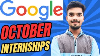 Internships for college Students  Google Internships  Paid Internships [upl. by Nodnil]