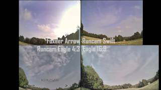 Foxeer Arrow HS1190 VS Runcam Swift and Eagle 169 amp 43 [upl. by Darrej]