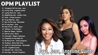 Jaya Jona Angeline Quinto  Jaya Tagalog Love Songs  Best Songs Nonstop Collection 2024 [upl. by Eltsryk]