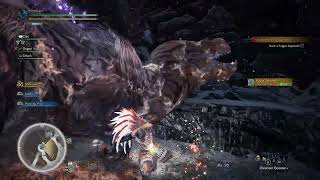 MHW Fulgur Anjanath GS w Chuck [upl. by Atinaw481]