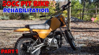 I restore a Baja pit bike [upl. by Kempe]