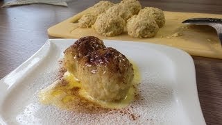 Apfelknödel von der Freundin superlecker [upl. by Inatirb]