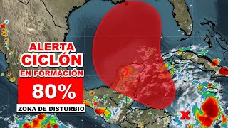 🚨🚨ALERTA CENTROAMERICAPOTENCIAL CICLÓN A UN 80 🚨🚨 [upl. by Nomit925]