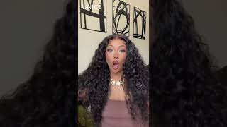 lynee Approved UNice ByeBye Knots Wig 7x5 Glueless Lace Wet amp Wavy Water Wave Invisible Knots Wig [upl. by Lucila788]