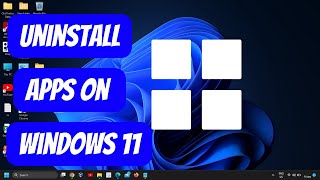 How to Uninstall Apps on Windows 11  StepbyStep Tutorial [upl. by Rengaw301]