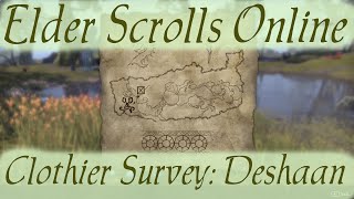 Clothier Survey Deshaan Elder Scrolls Online [upl. by Sivla]