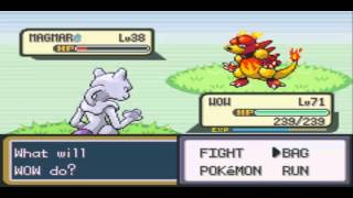 How to catch Magmar in Pokemon Fire Red [upl. by Scrogan459]