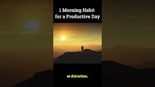 Feeling Unproductive Try This 5Minute Habit shorts [upl. by Anwahsed]