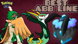 The BEST ABB line for Great league ft Decidueye Seperior amp Carbink  Pokemon Go battle league [upl. by Ttayw]