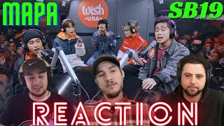 SB19  REACTION  performs quotMAPAquot LIVE on the Wish USA Bus [upl. by Nellda]