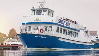 Sheplers Ferry amp Yanmar – Mackinaw City Passenger Ferry [upl. by Hadeehsar]