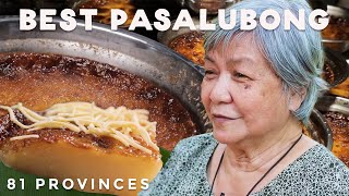 The Best Cassava Cake in the Philippines  Budin from Quezon [upl. by Scott506]