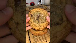 24h chocolate chip cookies  🍪 easyrecipe cookies [upl. by Marva]