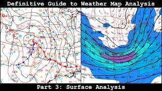 Definitive Guide to Weather Map Analysis  Part 3  Surface Analysis [upl. by Nallij]