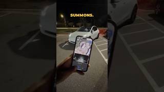 Tesla model Y smart summon [upl. by Milburn]