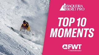 Top 10 Moments I Freeride World Tour Baqueira Beret [upl. by Ntsyrk579]