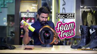 MUCOFF Helmet Foam Fresh  SPARTAN PROGEAR [upl. by Arabele]