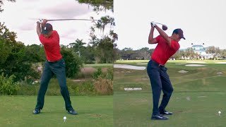 Tiger Woods DRIVER SWING SEQUENCE  Full Speed  SLOW MOTION [upl. by Melleta226]