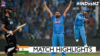 ICC World Cup 2023  India vs New Zealand  Full Highlights 2023  IND VS NZ 2023 [upl. by Thurber]