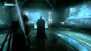 Batman Arkham Knight Azrael Side mission Positive Ending Angel in the Dark Trophy [upl. by Akirehs358]