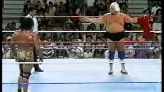 Buddy Rose vs Jimmy Snuka Primetime 0990 [upl. by Hamachi21]