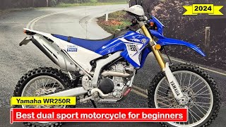 2024 Best dual sport motorcycle for beginners Yamaha WR250R [upl. by Arraet]