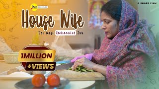 House Wife  The Most Underrated Job  Inspiring Short film in hindi  M2R Entertainment [upl. by Sacci858]