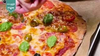 Fit4Day  Protein Pizza Backmischung  Eat smart Be fit [upl. by Aicnelev]