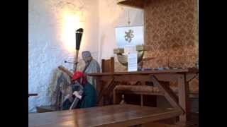 Hammered Dulcimer amp Gothic Harp Give Me Your Hand in Carrickfergus Caste [upl. by Alludba6]