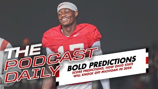 Bold Predictions Ohio State Michigan battle could be big day opportunity for Will Howard Buckeyes [upl. by Nagaet]