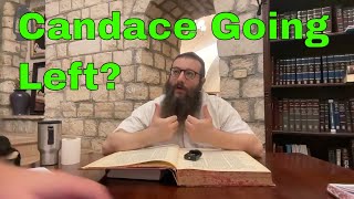 Ridiculous claims RealCandaceO about Lubavitcher Rebbe during Talmud class [upl. by Puglia]