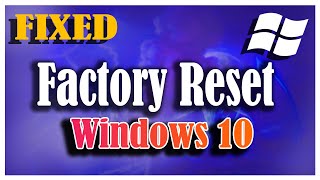 Factory Reset Windows 10 1809 without loosing data  3 Easy Methods to follow [upl. by Nitsuj]