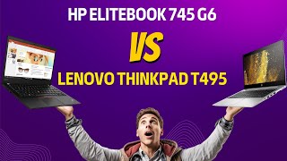 ليه Elitebook 745 G6 جاب ورا لما ظهر Lenovo thinkpad T495 [upl. by Ecam]