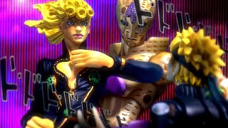 Giorno vs Naruto  Stop Motion  JoJo Bizarre Adventure [upl. by Baiel143]