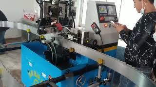 Stellite tipped band saw blade production line [upl. by Draw]