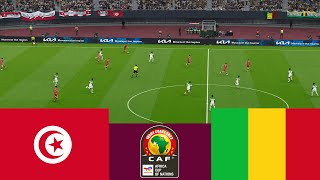 Tunisia 1 vs 1 Mali CAF  Video game simulation PES 2021 [upl. by Carie204]