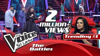 The Battles  Kasun LakinduPasindu V Janitha Nipun  Hey Ganaraya  The Voice Sri Lanka [upl. by Delos267]