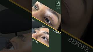 Eyelash Lift amp Brow Transformation  Depar Salon Expertise  Eyelash Extension Transformation [upl. by Ethelin]