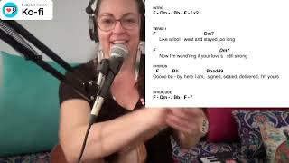 SIGNED SEALED DELIVERED  Stevie Wonder Ukulele Lesson [upl. by Laurin230]