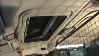 LANDROVER DEFENDER WITH WEBASTO HOLLANDIA 300 SPOILER SUNROOF AND 400 FOLDING FABRIC SUNROOF [upl. by Everara]